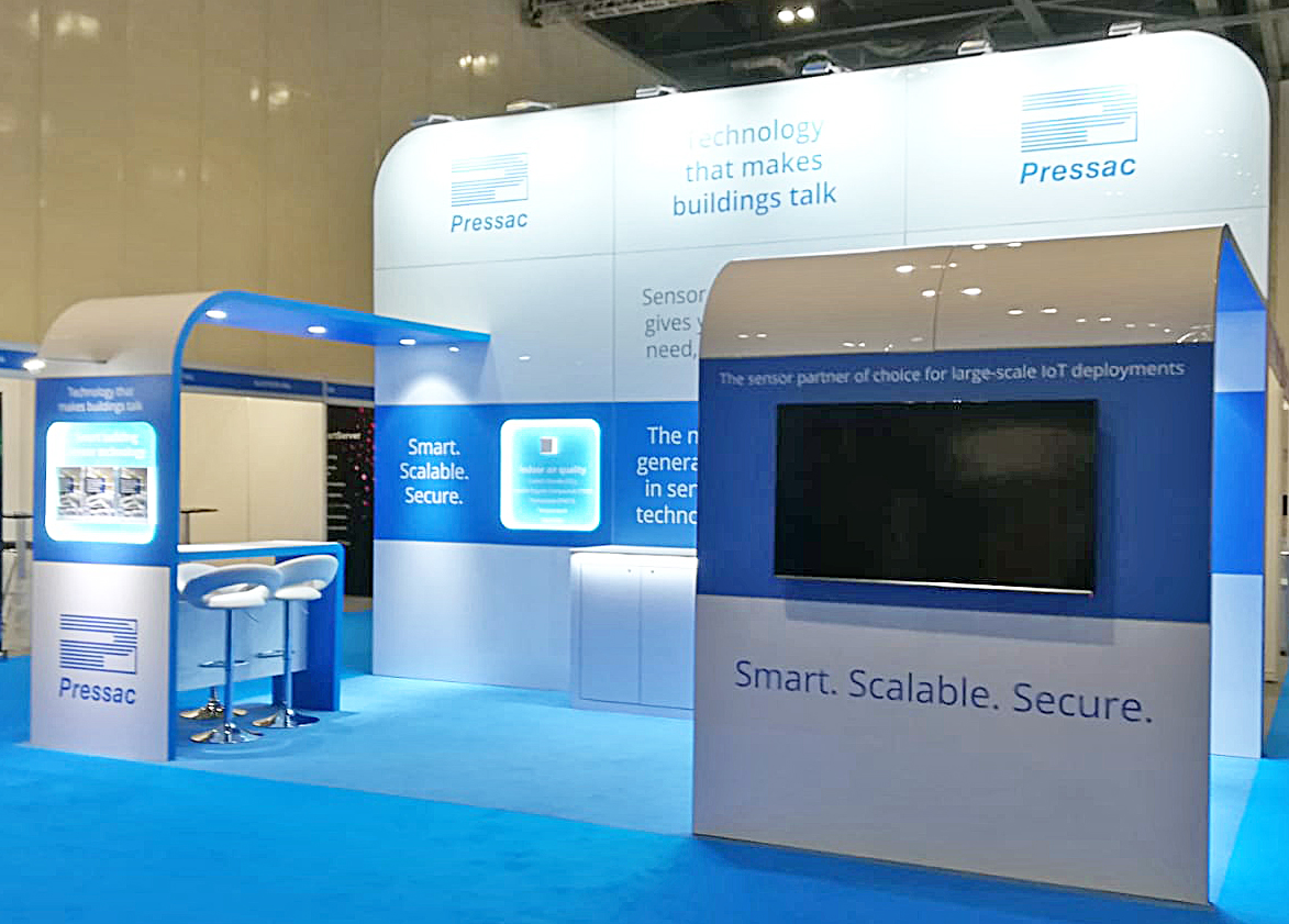 Pressac - Smart Buildings Show ExCel London 6m x 3m