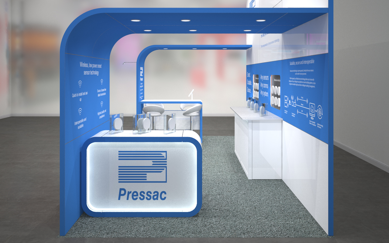 Pressac - Smart Buildings Show ExCel London 6m x 3m